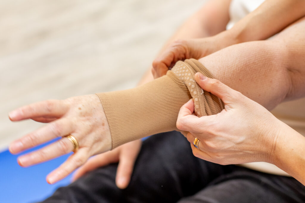 bendaggio per linfedema