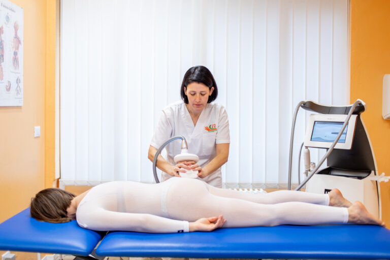 seduta di fisioterapia dermatofunzionale con LPG Endermologie